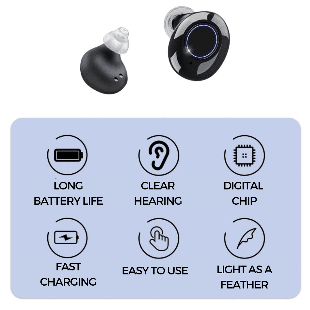 AudioSpark™ – Appareils Auditifs Rechargeables & Invisibles