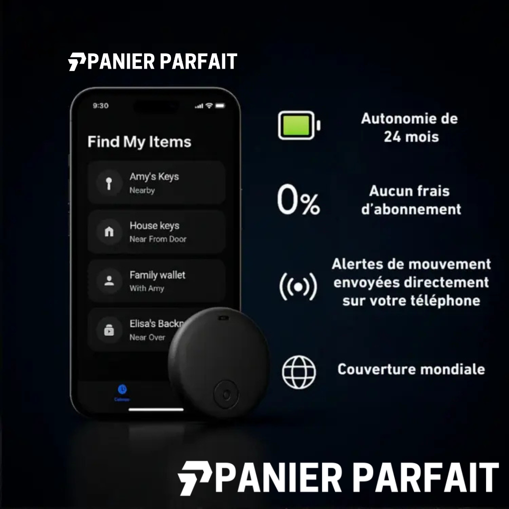 Traceur GPS sans abonnement compatible Android iOS pour scooter