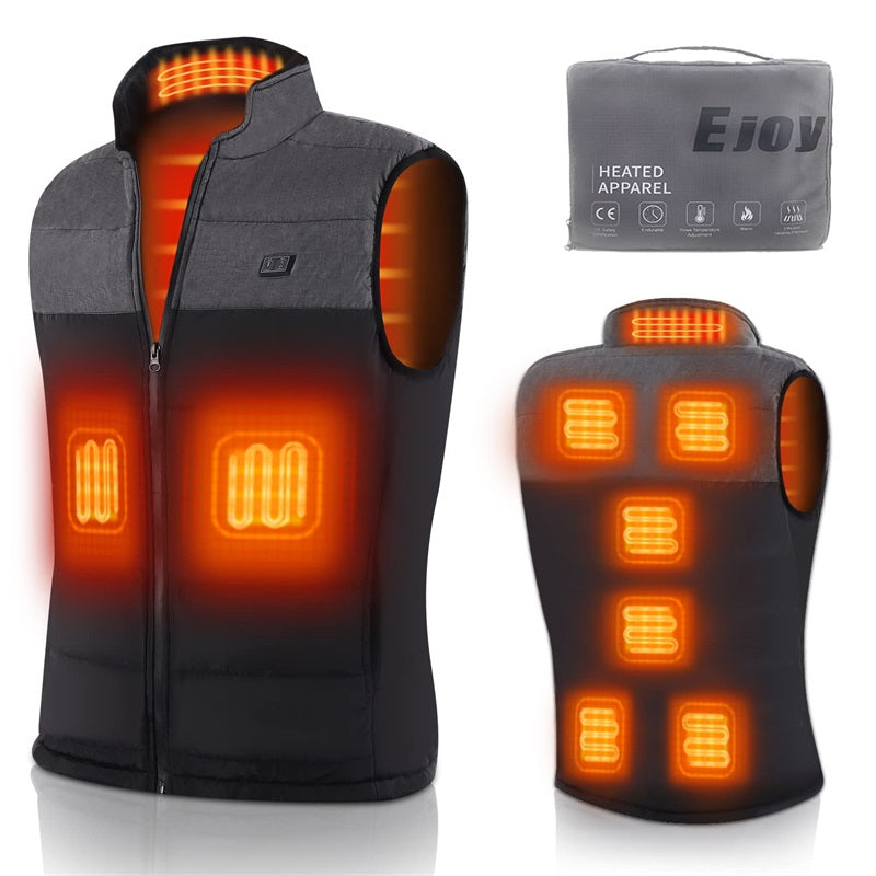 Gilet chauffant rechargeable pour activités extérieures