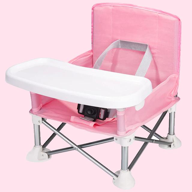 Rehausseur de chaise pliable et sécurisé pour enfant