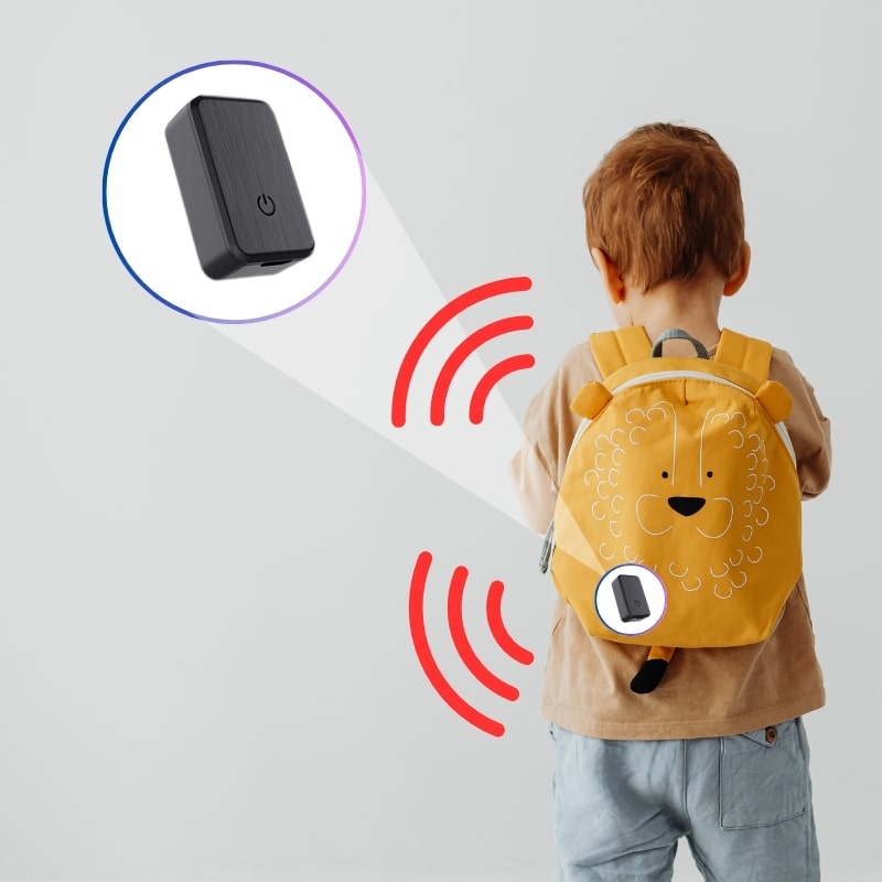 Traceur GPS portable à localisation en temps réel pour enfant