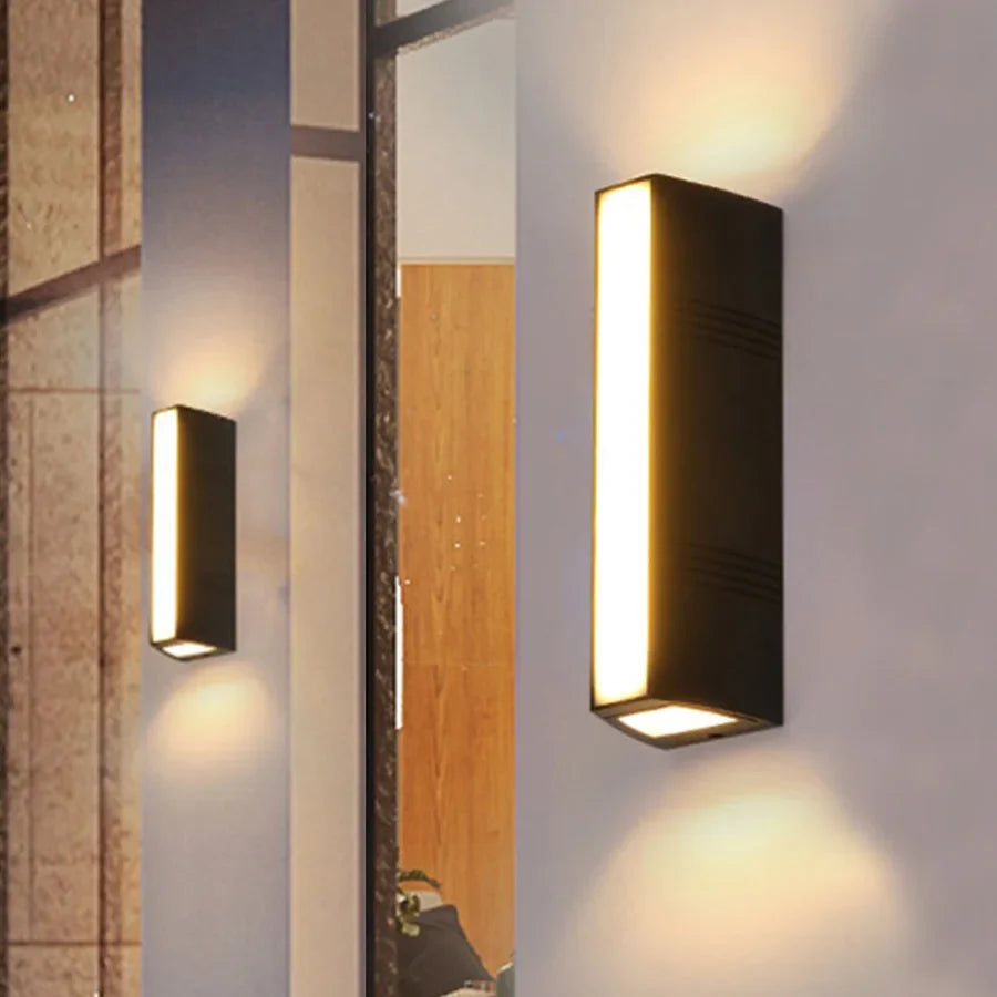 Applique murale LED étanche pour terrasse