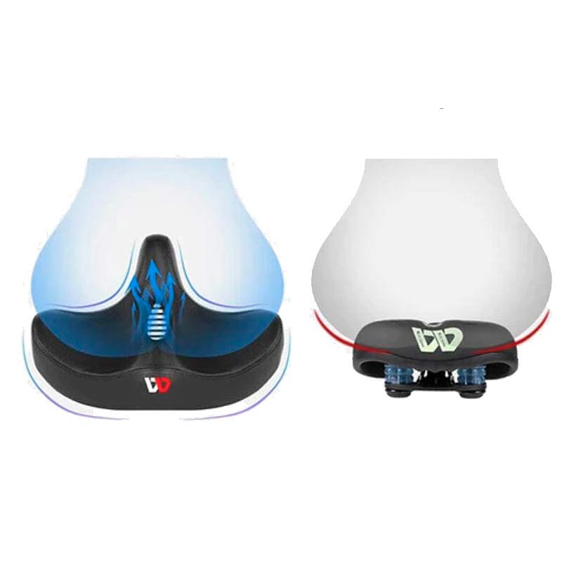 Selle de vélo ergonomique à confort optimal