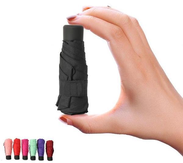 Parapluie de voyage compact résistant renforcé