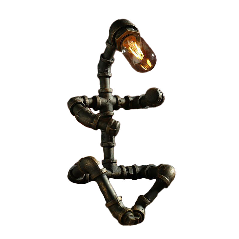 Lampe de table design robot moderne LED
