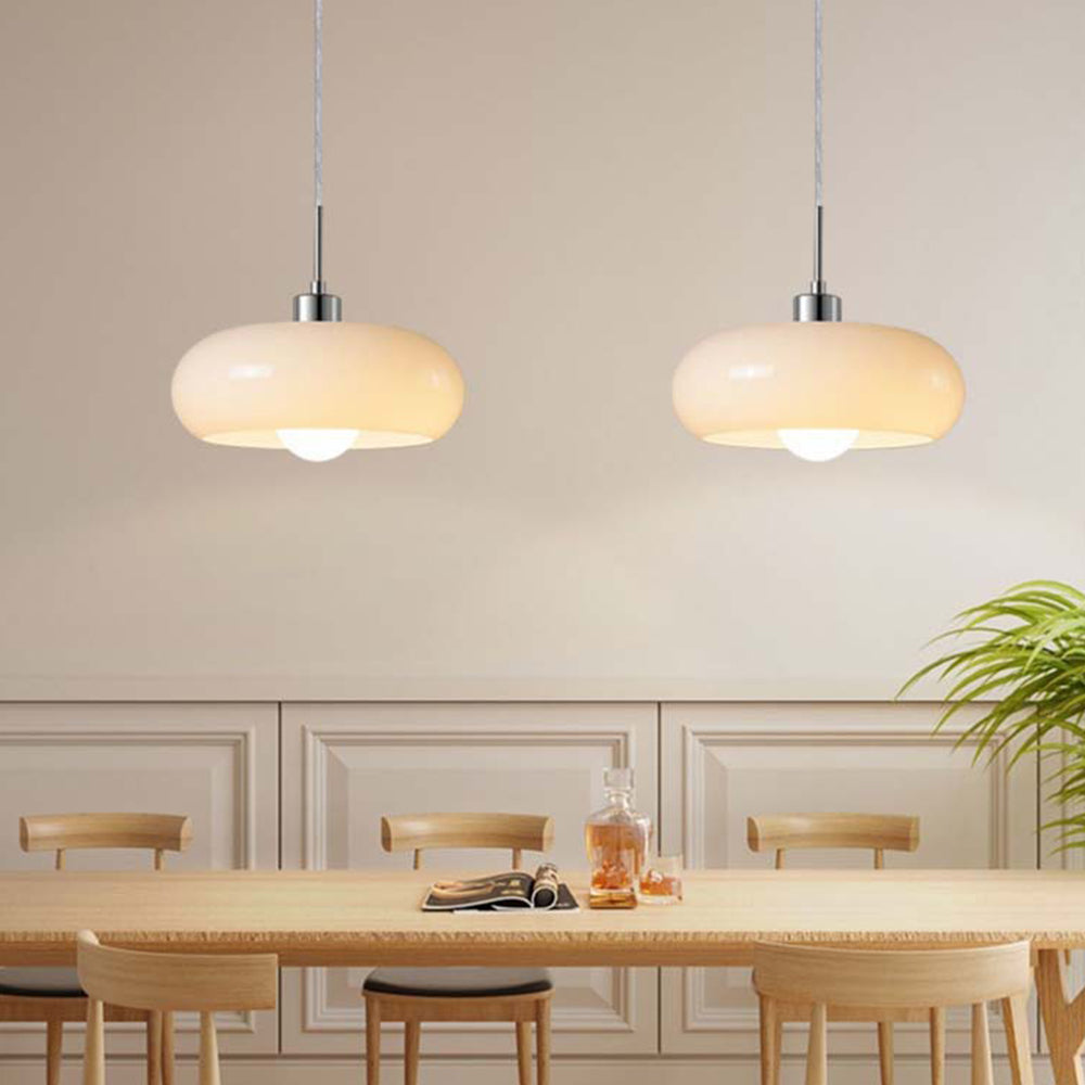 Lampe suspendue LED moderne à éclairage intégré