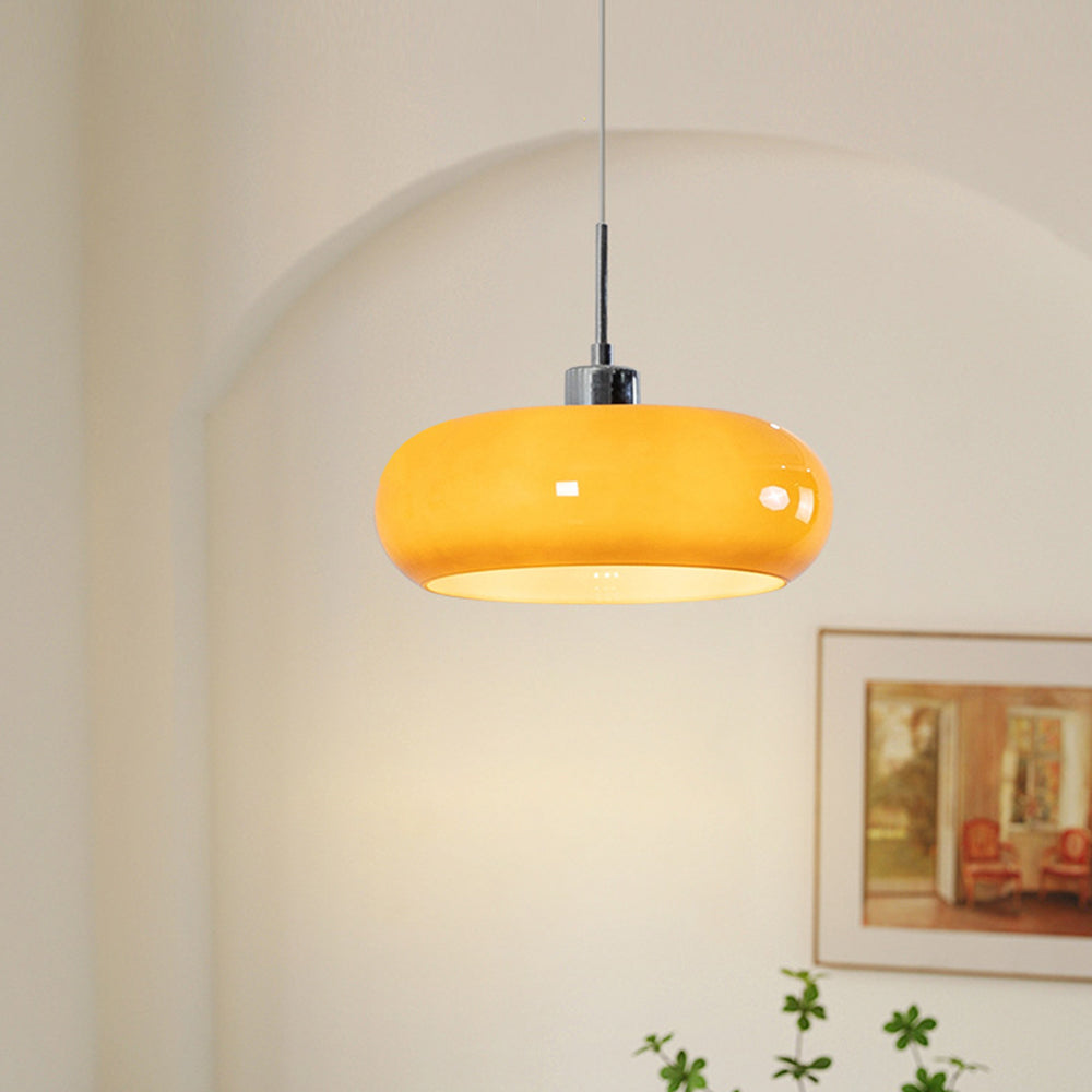 Lampe suspendue LED moderne à éclairage intégré