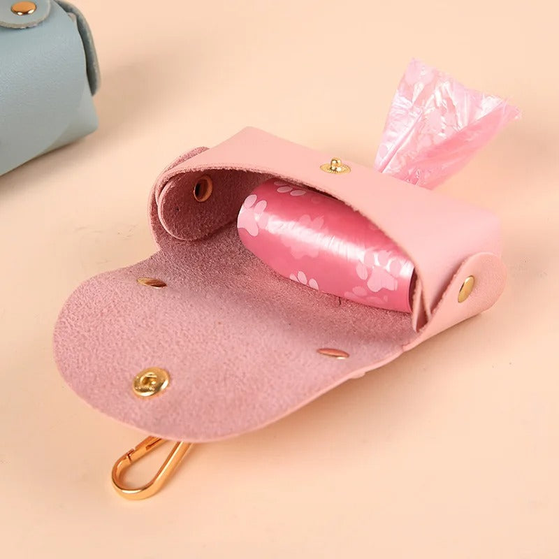 Porte-sac élégant pour chien en tissu résistant