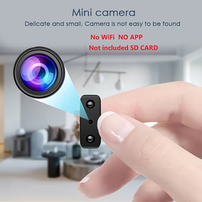 Mini caméra Full HD ultra-compacte avec enregistrement en boucle