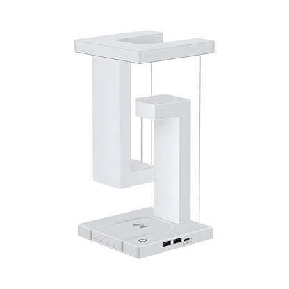 Lampe de table anti-gravité à chargement sans fil LED