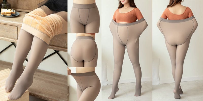 Leggings d'hiver chaud en laine polaire