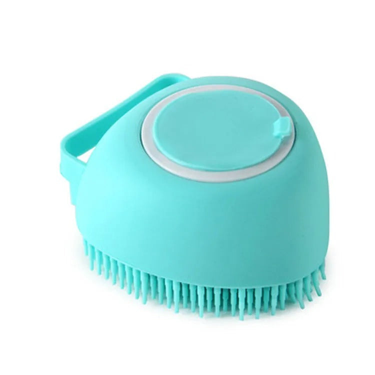 Gant de massage pour animaux en tissu doux
