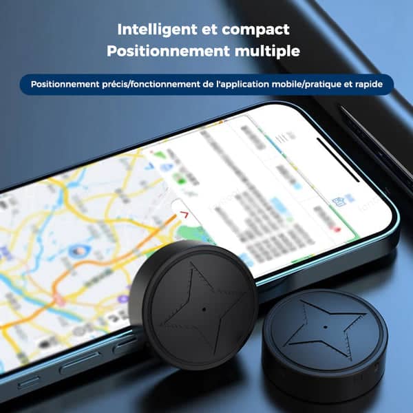 Mini traqueur GPS portable avec micro intégré et suivi en temps réel