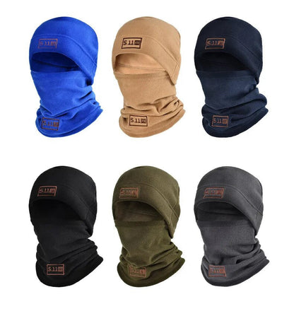 Cagoule chaude isolante en tissu extensible multifonction