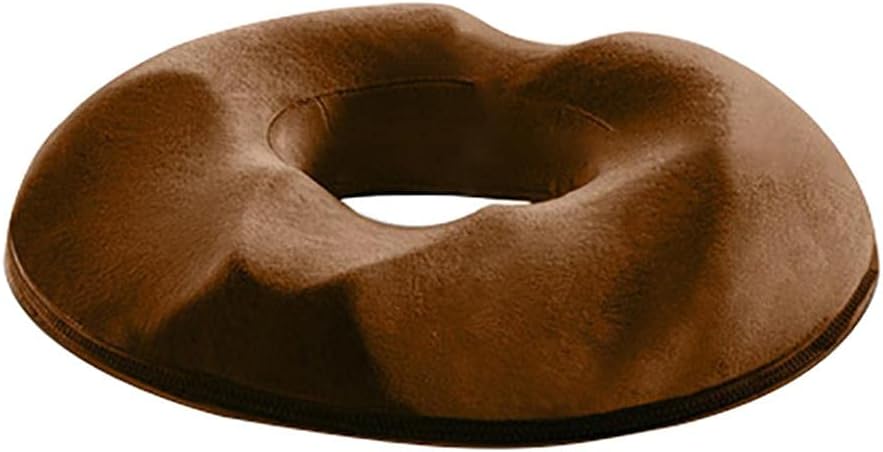 Oreiller ergonomique anti-hémorroïdes en forme de beignet