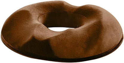 Oreiller ergonomique anti-hémorroïdes en forme de beignet