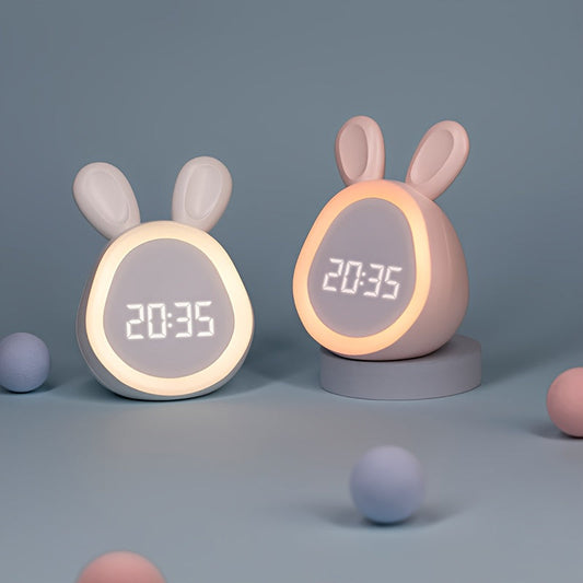 Réveil enfant Lapin Lumineux - Santeova