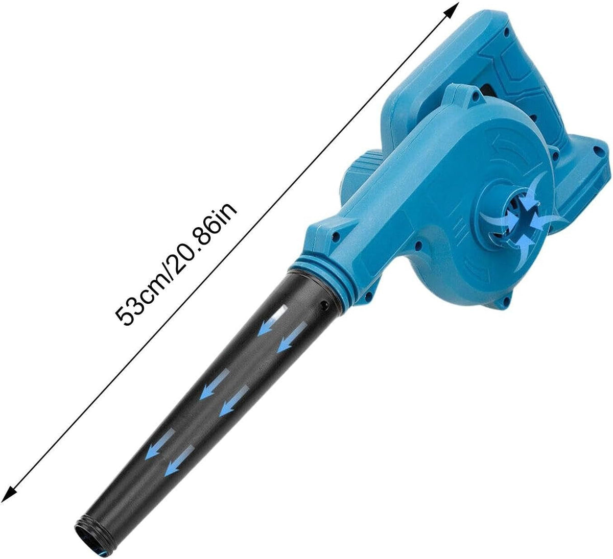 Aspirateur souffleur sans fil rechargeable 21 V