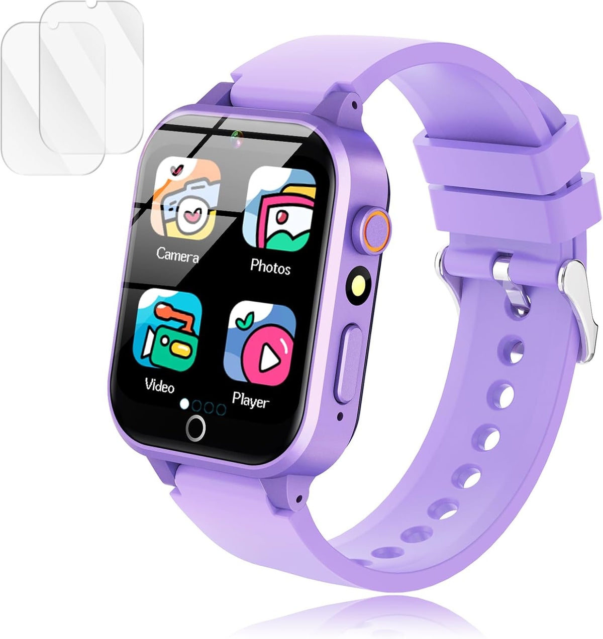 Montre connectée enfant écran tactile caméra HD réveil intégré