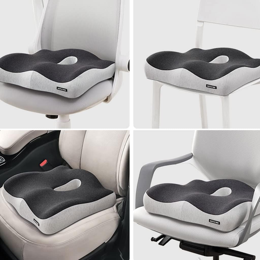 Coussin orthopédique à mémoire de forme pour chaise et siège