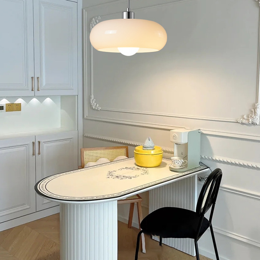 Lampe suspendue LED moderne à éclairage intégré