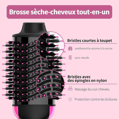 Sèche-cheveux volumisant professionnel pour cheveux longs et mi-longs