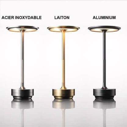 Lampe de table sans fil à intensité réglable portable