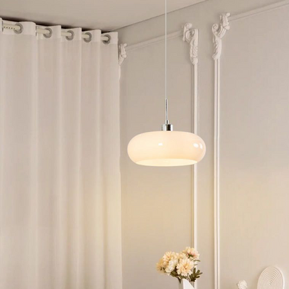 Lampe suspendue LED moderne à éclairage intégré