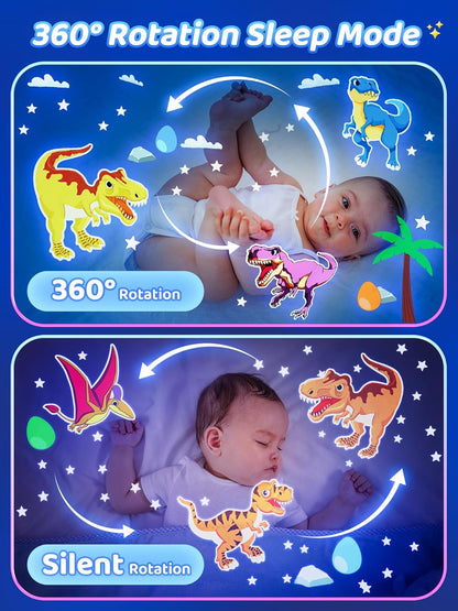 Veilleuse projecteur LED pour chambre d'enfants