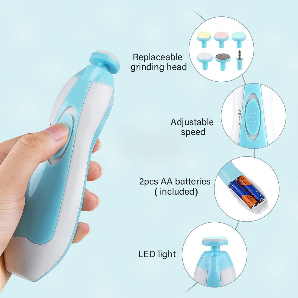 BabyTrim™ – Coupe Ongles Électrique Sécurisé pour Bébé