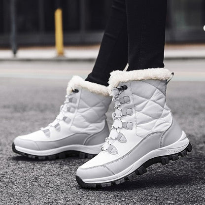 Bottes de neige isolantes en caoutchouc antidérapant hiver