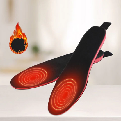 Semelles chauffantes rechargeables à technologie thermique