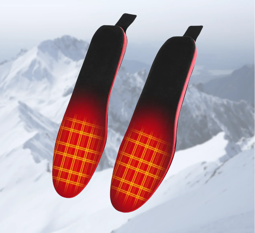 Semelles chauffantes rechargeables à technologie thermique