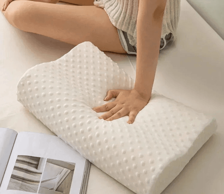 Oreiller orthopédique ergonomique à mémoire de forme