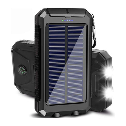 Batterie externe portable avec chargeur solaire USB