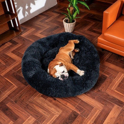 Coussin apaisant déhoussable pour chien et panier lit