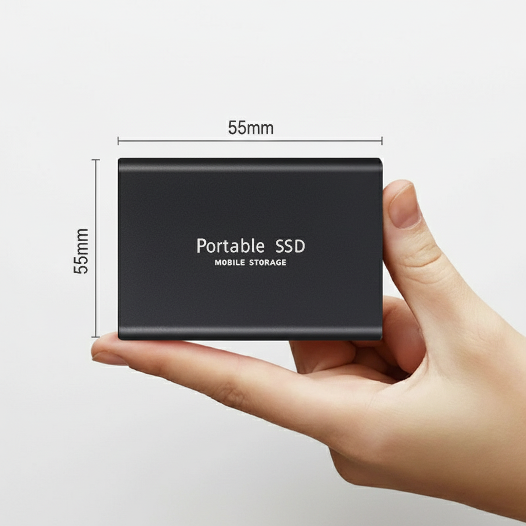 Disque Dur Externe Rapide et Compact - Stockage Portable de Grande Capacité