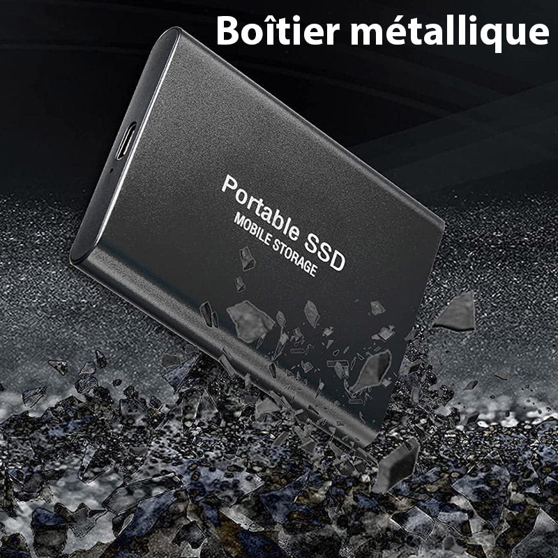 Disque Dur Externe Rapide et Compact - Stockage Portable de Grande Capacité