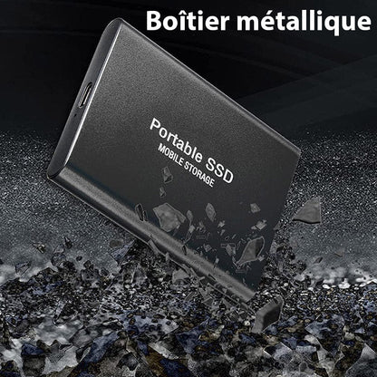 Disque Dur Externe Rapide et Compact - Stockage Portable de Grande Capacité