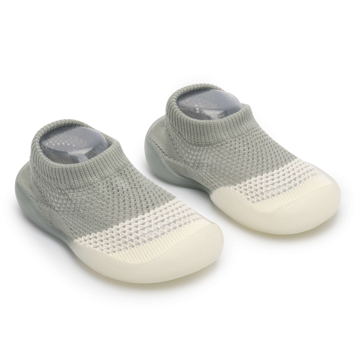 Chaussures antidérapantes légères bicolores pour bébé