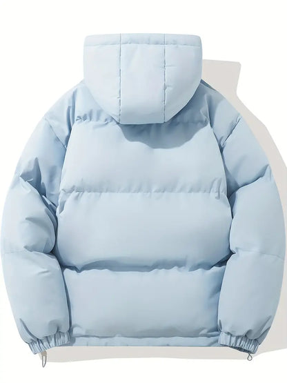 Veste d'hiver matelassée classique à capuche