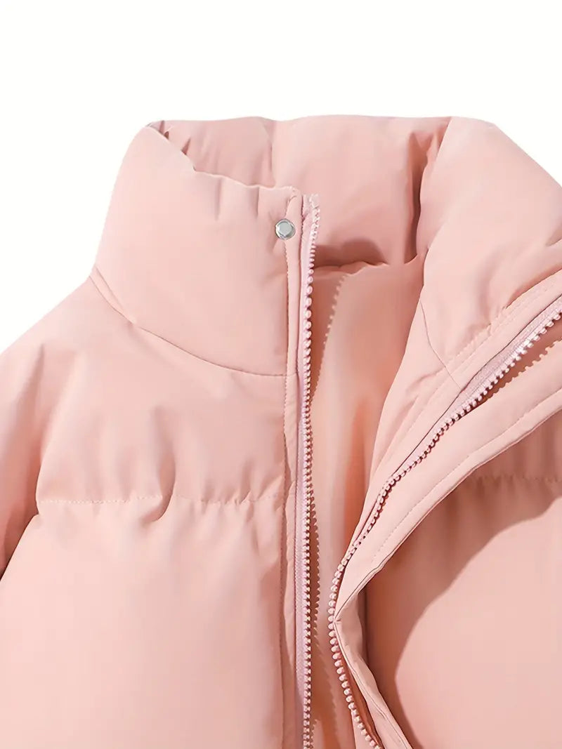 Veste d'hiver matelassée classique à capuche