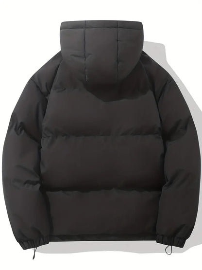 Veste d'hiver matelassée classique à capuche