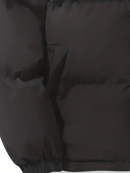 Veste d'hiver matelassée classique à capuche