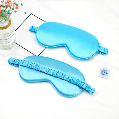 Masque de sommeil doux imitation soie confortable