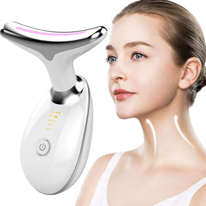 Masseur visage anti-rides à luminothérapie