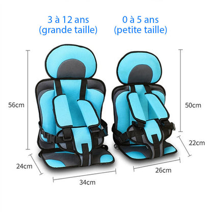 Siège auto de sécurité portable pour enfant