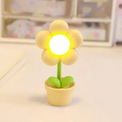 Lampe de Table Florale Élégante