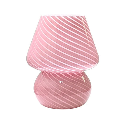 Lampe de Bureau Élégante en Verre
