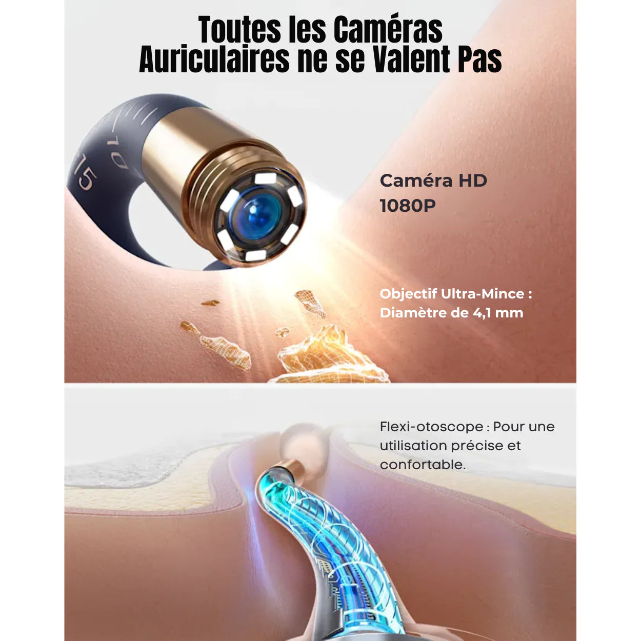 Nettoyeur d’Oreilles Bebird EarSight Plus